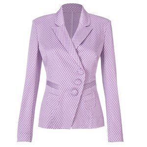CAbi Purple Textured Women's Jacket